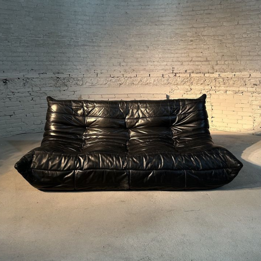 Leather 3 Seater Togo