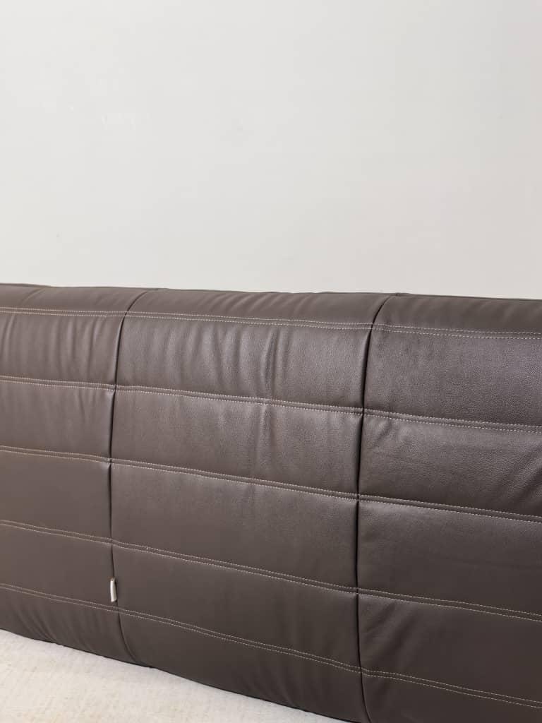 Leather Low Lounge 3 Seater