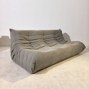 Niedriges Loungesofa 3-Sitzer aus Cord | DREAMOA