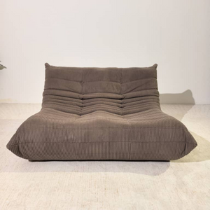 Niedriges 2-Sitzer Sofa aus Cord | DREAMOA