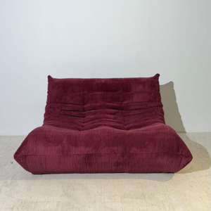 Niedriges Modulsofa-Set in Burgund | DREAMOA
