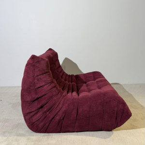Niedriges Modulsofa-Set in Burgund | DREAMOA