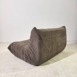 Niedriges 2-Sitzer Sofa aus Cord | DREAMOA