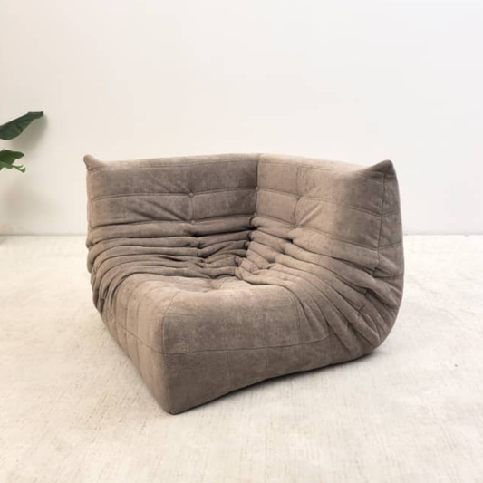 Modulares Eckelement aus Wildleder – Low Lounge Kollektion | DREAMOA
