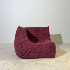 Niedriges Modulsofa-Set in Burgund | DREAMOA