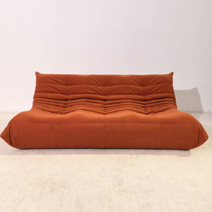 Niedriges Loungesofa 3-Sitzer aus Cord | DREAMOA