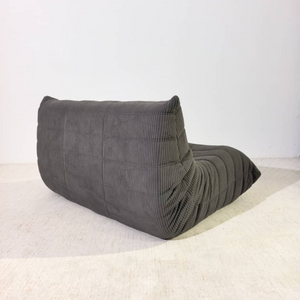 Niedriges 2-Sitzer Sofa aus Cord | DREAMOA