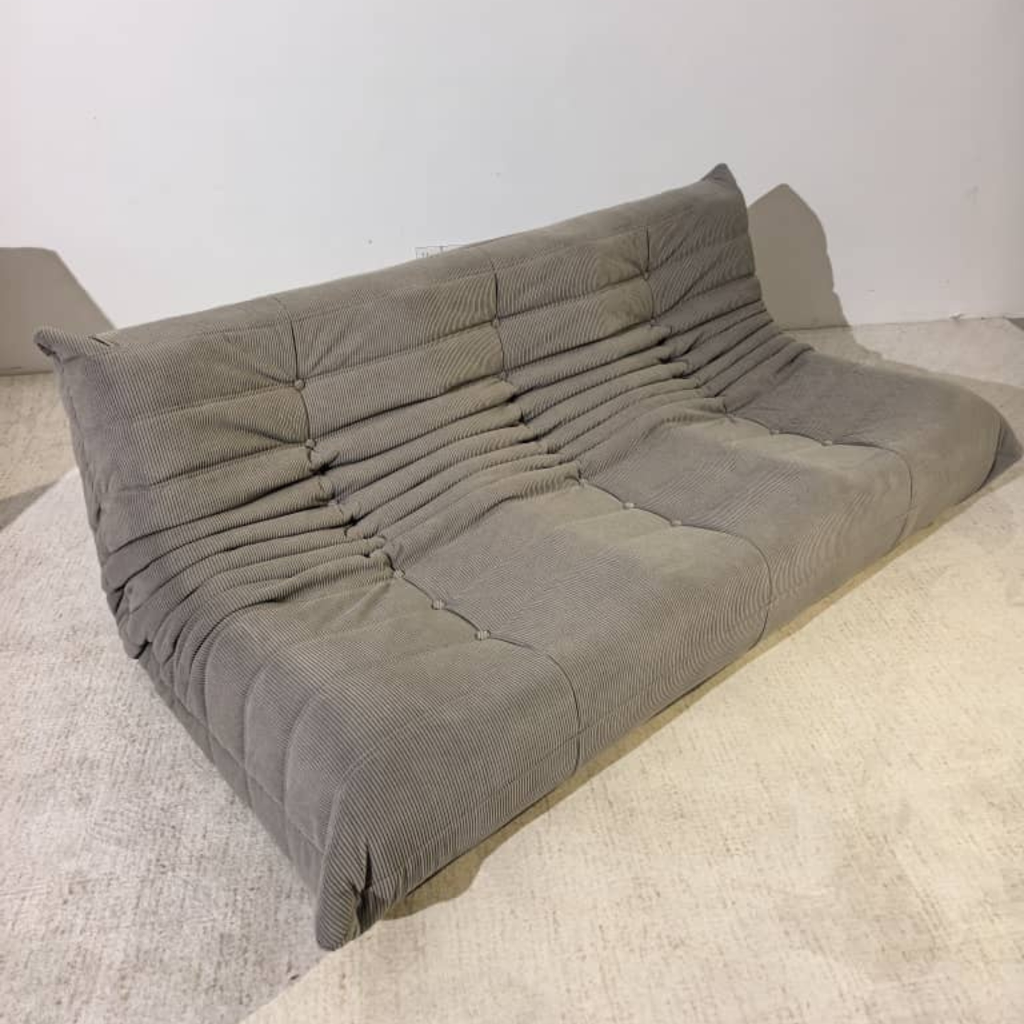 Corduroy Low Lounge 3 Seater