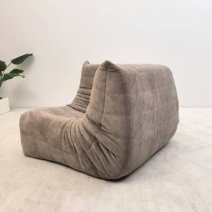 Modulares Eckelement aus Wildleder – Low Lounge Kollektion | DREAMOA