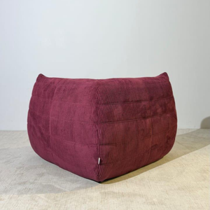 Niedriges Modulsofa-Set in Burgund | DREAMOA