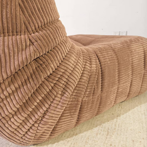 ow Lounge Sessel aus Cord | DREAMOA
