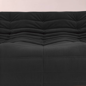 Niedriges Loungesofa 3-Sitzer aus Cord | DREAMOA