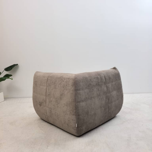 Modulares Eckelement aus Wildleder – Low Lounge Kollektion | DREAMOA