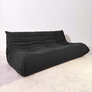 Niedriges Loungesofa 3-Sitzer aus Cord | DREAMOA