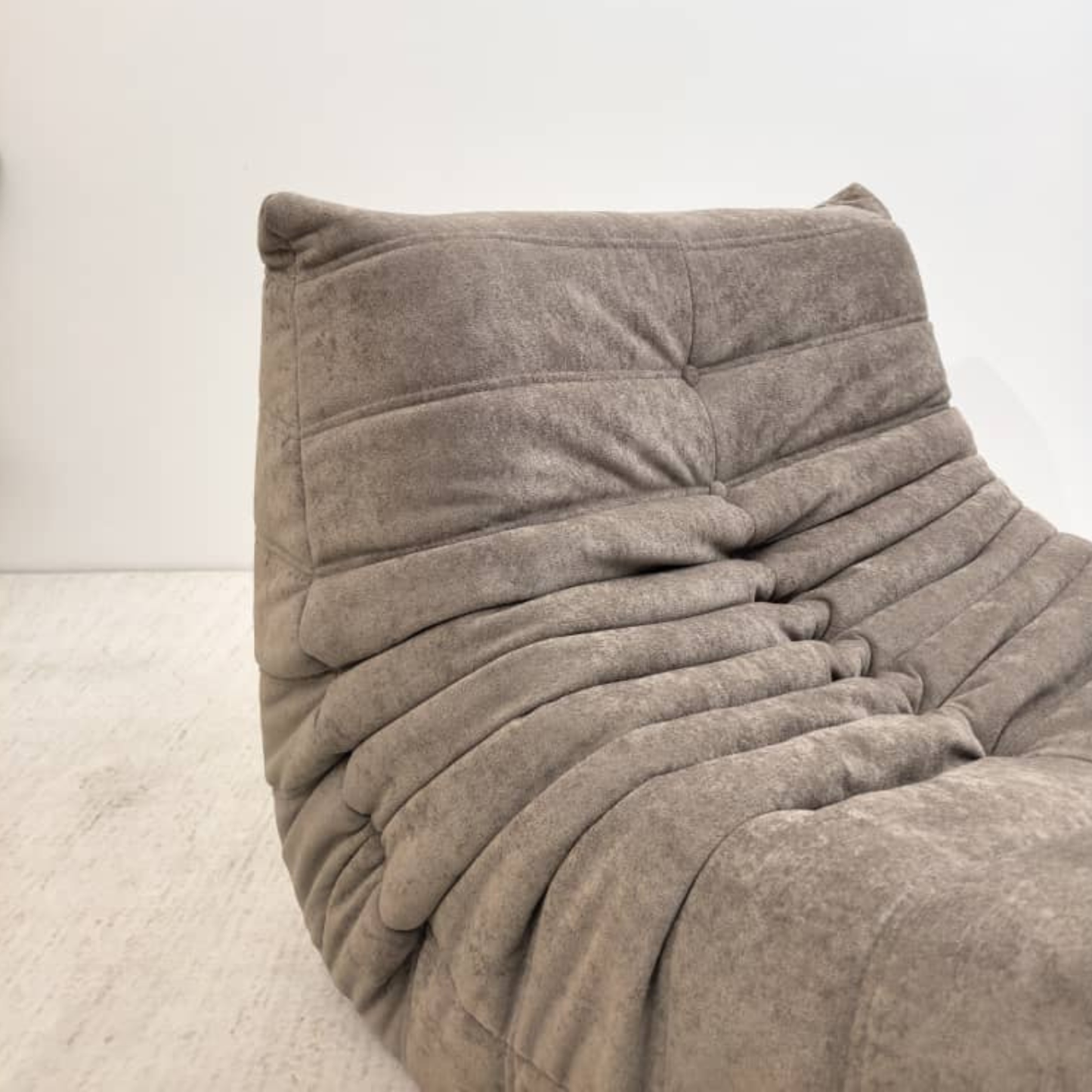 Custom Low Lounge 1 Seater and ottoman