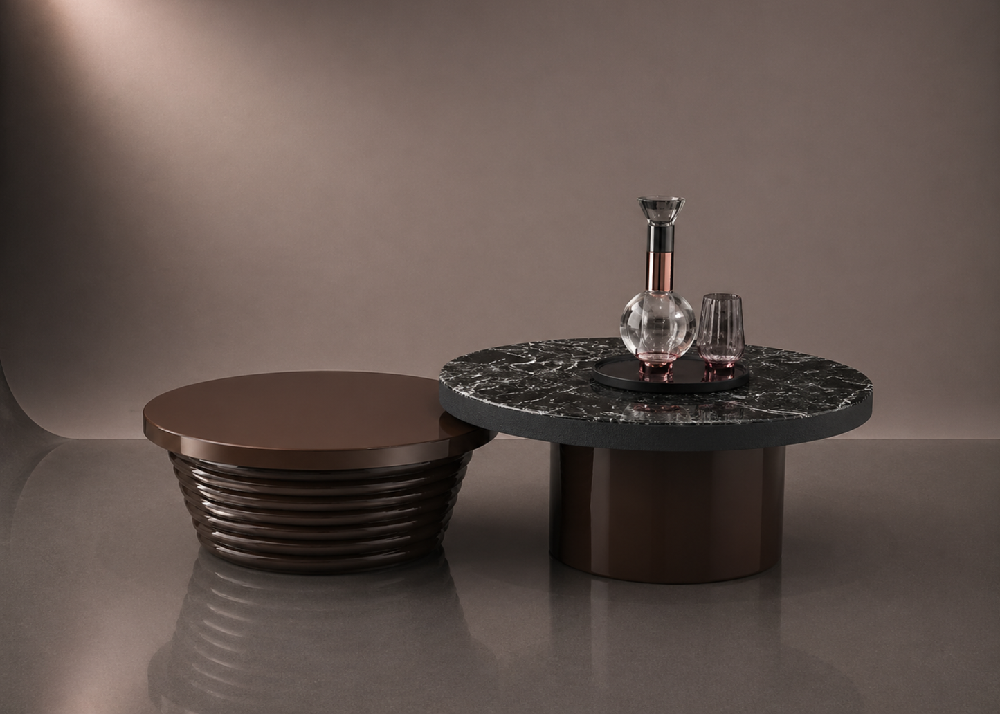 Modern Contrast Duo Set