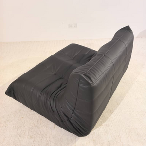 Low Lounge 2-Sitzer Sofa Leder | DREAMOA