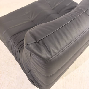 Low Lounge 2-Sitzer Sofa Leder | DREAMOA