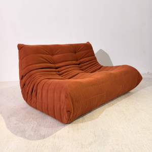 Niedriges 2-Sitzer Sofa aus Cord | DREAMOA