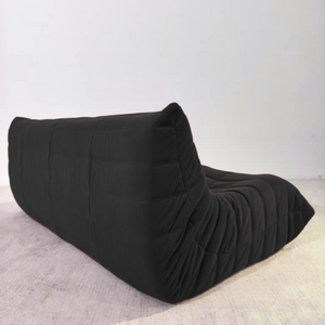 Niedriges Loungesofa 3-Sitzer aus Cord | DREAMOA