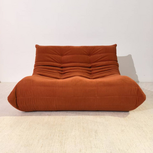 Niedriges 2-Sitzer Sofa aus Cord | DREAMOA