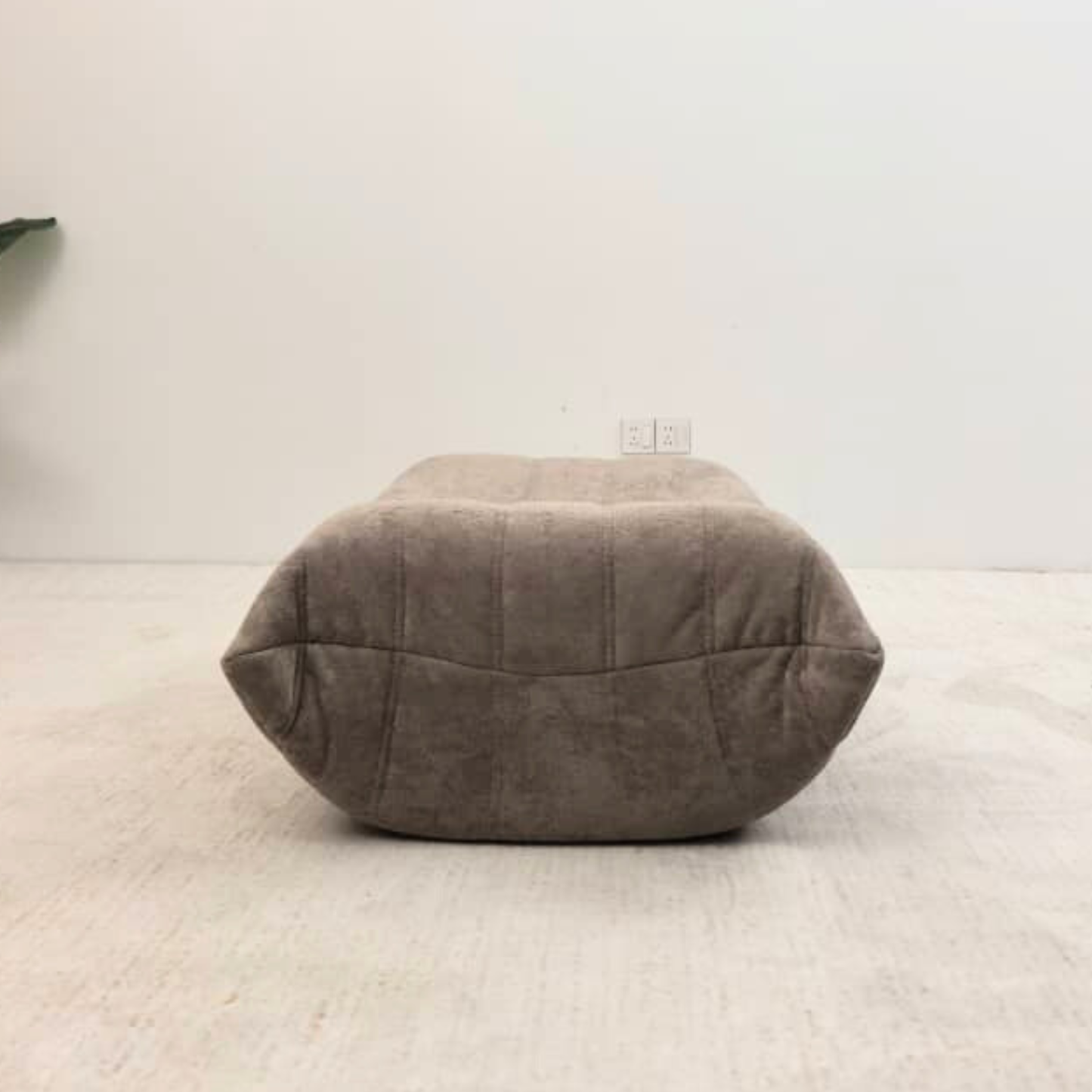 Custom Low Lounge 1 Seater and ottoman