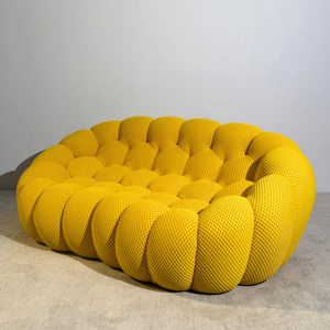 Abgerundetes Sofa mit Blasensilhouette – 2-Sitzer | DREAMOA
