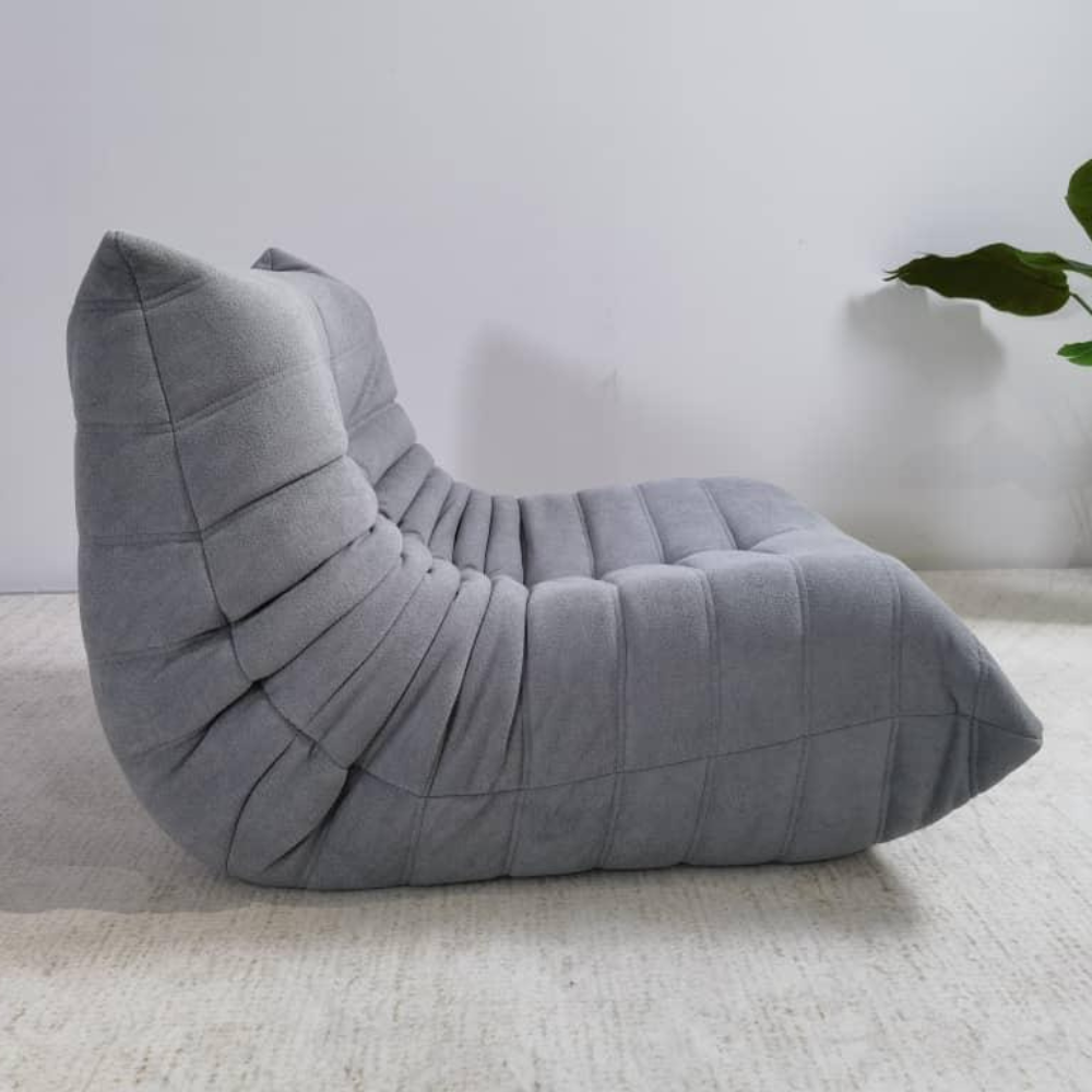Suede Low Lounge 1 Seater