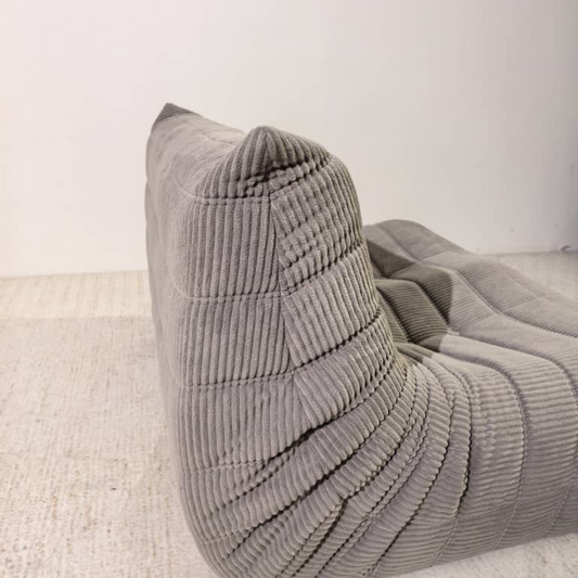 Niedriges 2-Sitzer Sofa aus Cord | DREAMOA
