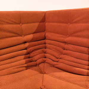 Modulares Eckmodul aus Cord – Low Lounge Kollektion | DREAMOA