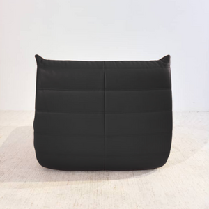 Niedriger Lounge-Sessel aus Leder | DREAMOA