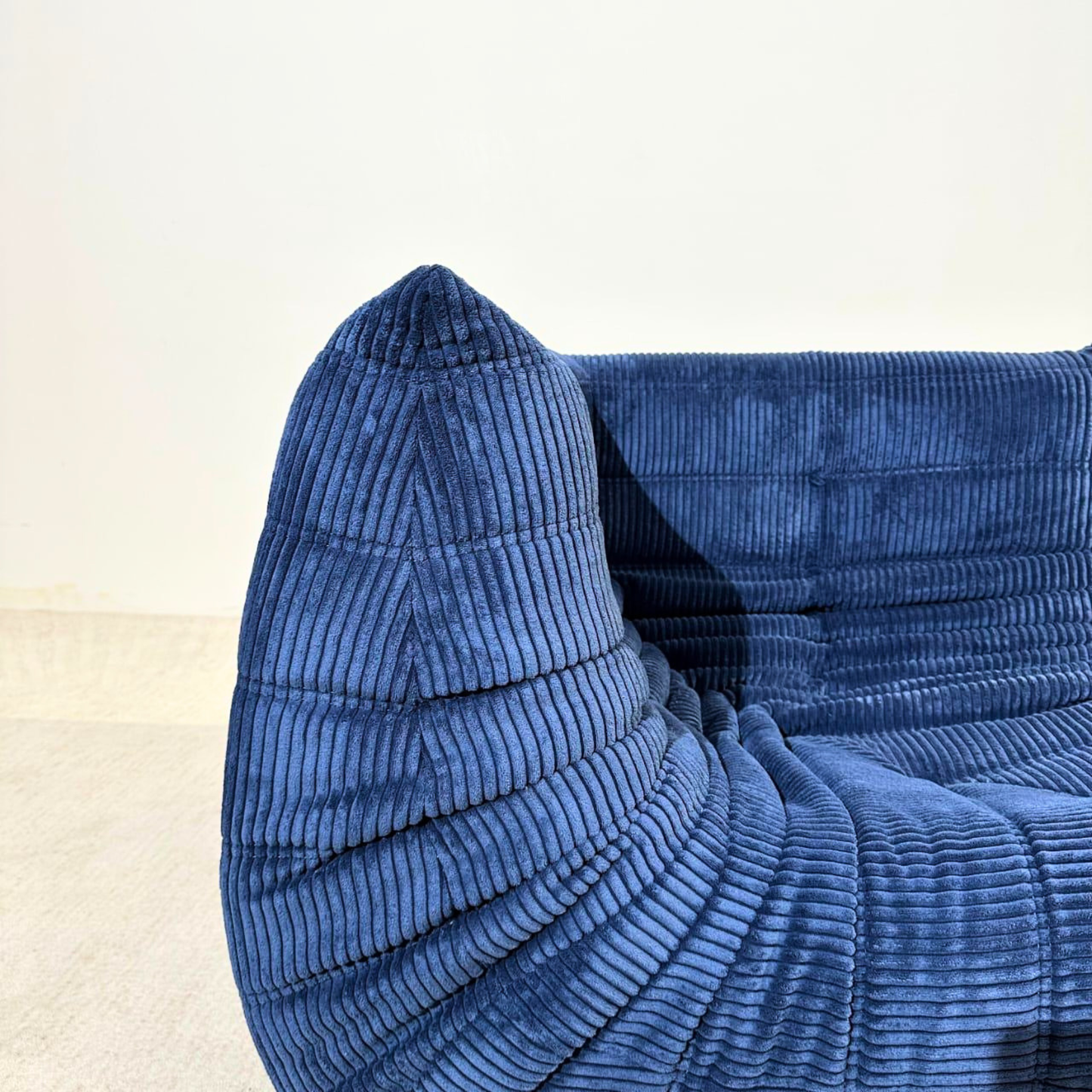 Modular Corner Module in Corduroy – Low Lounge Collection | DREAMOA