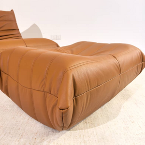 Low Lounge Modulset aus Leder | DREAMOA