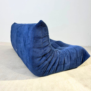 Niedriges Loungesofa 3-Sitzer aus Cord | DREAMOA