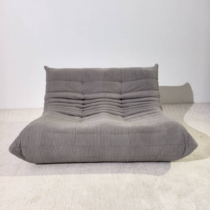 Niedriges 2-Sitzer Sofa aus Cord | DREAMOA