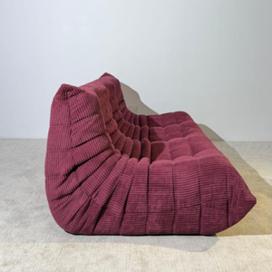 Niedriges Modulsofa-Set in Burgund | DREAMOA