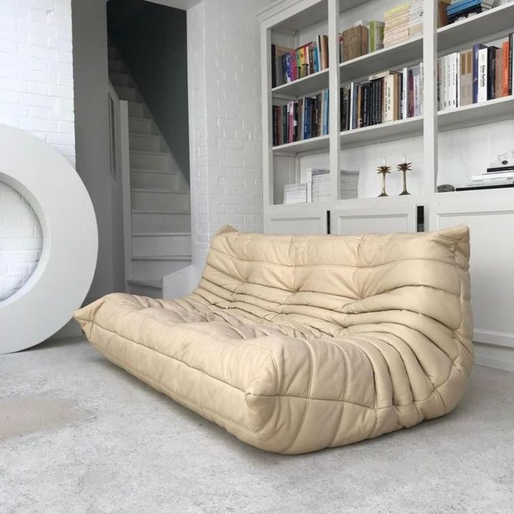 Leather 3 Seater Togo