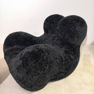 Mama Bouclé Sessel – Skulpturaler Bouclé Akzentstuhl | DREAMOA
