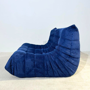 Niedriges 2-Sitzer Sofa aus Cord | DREAMOA