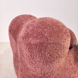 Mama Bouclé Sessel – Skulpturaler Bouclé Akzentstuhl | DREAMOA