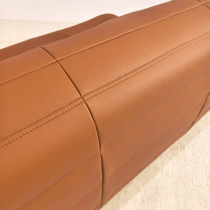 Niedriges 3-Sitzer-Sofa aus Leder | DREAMOA