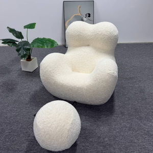Mama Bouclé Sessel – Skulpturaler Bouclé Akzentstuhl | DREAMOA
