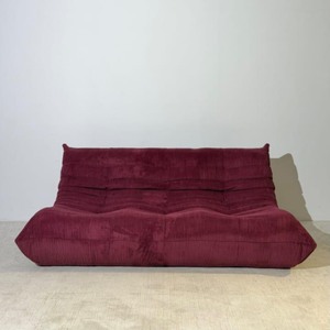 Niedriges Modulsofa-Set in Burgund | DREAMOA