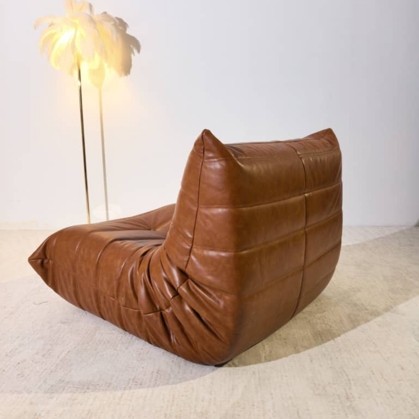 Leather Low lounge set