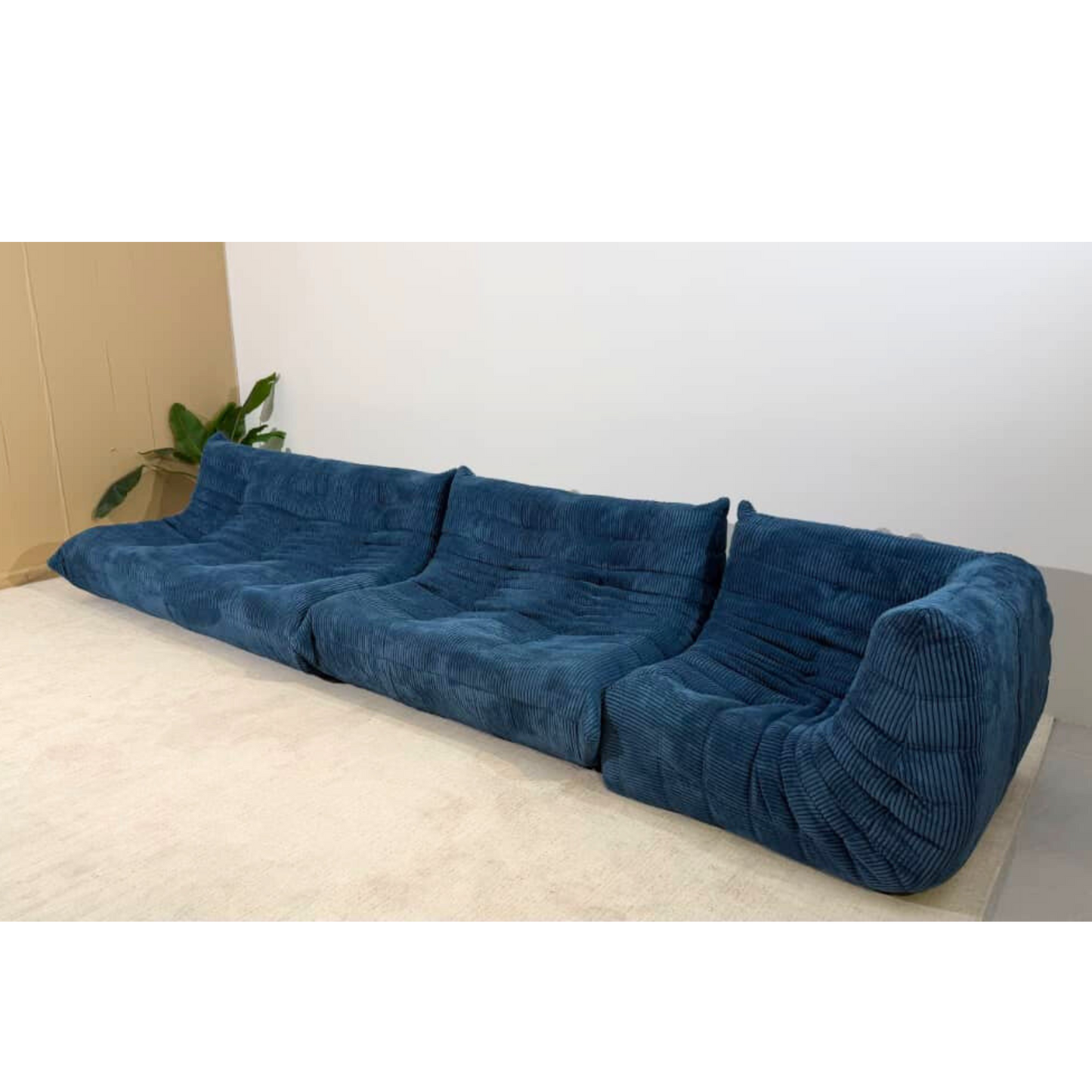 L-Shape Low Lounge Set