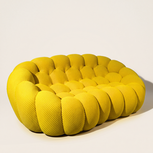 Rounded Bubble-Silhouette Sofa – 2-Seat