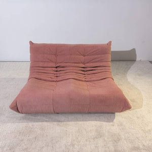 Niedriges 2-Sitzer Sofa aus Cord | DREAMOA