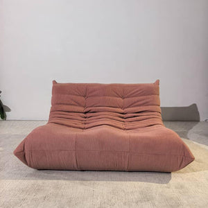 Niedriges 2-Sitzer Sofa aus Cord | DREAMOA