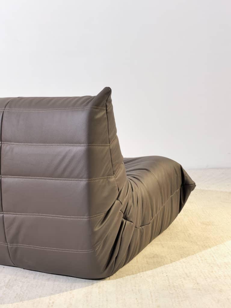 Leather Low Lounge 3 Seater