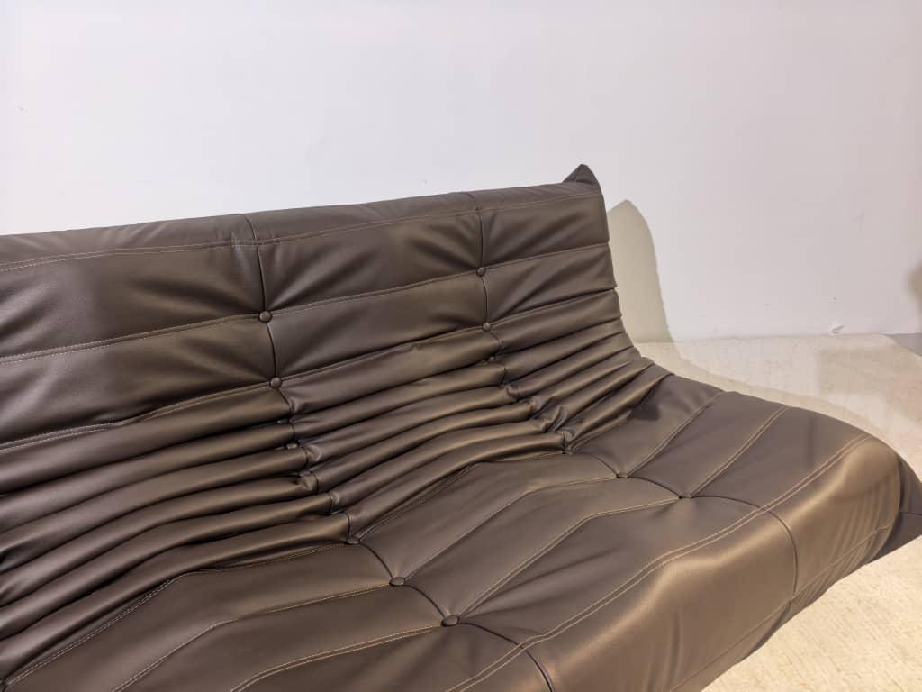 Leather Low Lounge 3 Seater